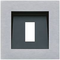 UP-Modul Hager elcom.modesta, leer, für Fingerscanner ekey FS UP I, Edelstahl