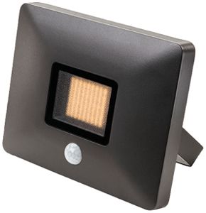 LED-Strahler SG Flom Maxi PIR 42W 4980lm 840 IP65 100° 201×161mm anthrazit