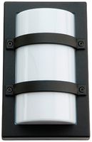 Applique LED SG Trio Mini 10W 460lm 830 IP65 VAR 240×150×98mm noir