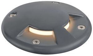 Abdeckung SLV SMALL PLOT 2 Slots Ø103mm Aluminium anthrazit