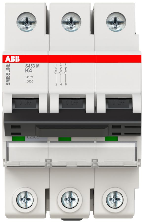 Leitungsschutzschalter SMISSLINE CLASSIC 3×4 K 25kA