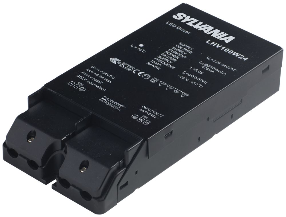 Convertitore LED Lumidriver CV, 24VDC 100W