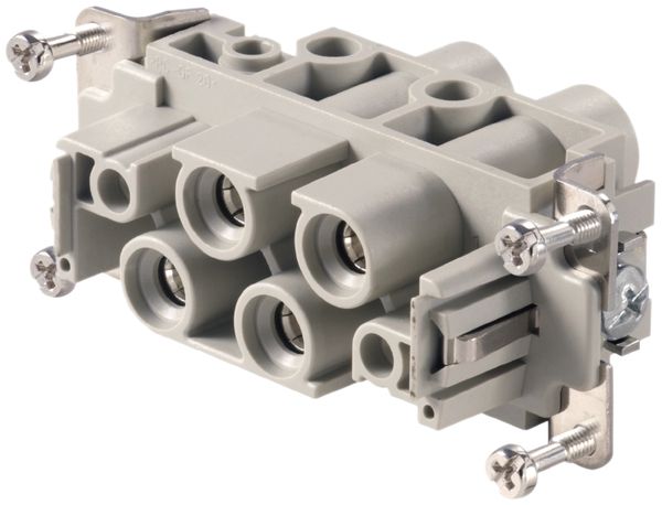 Buchseneinsatz Weidmüller HDC S4/0 FS 830V 80A 4L Schraubanschluss Gr.6