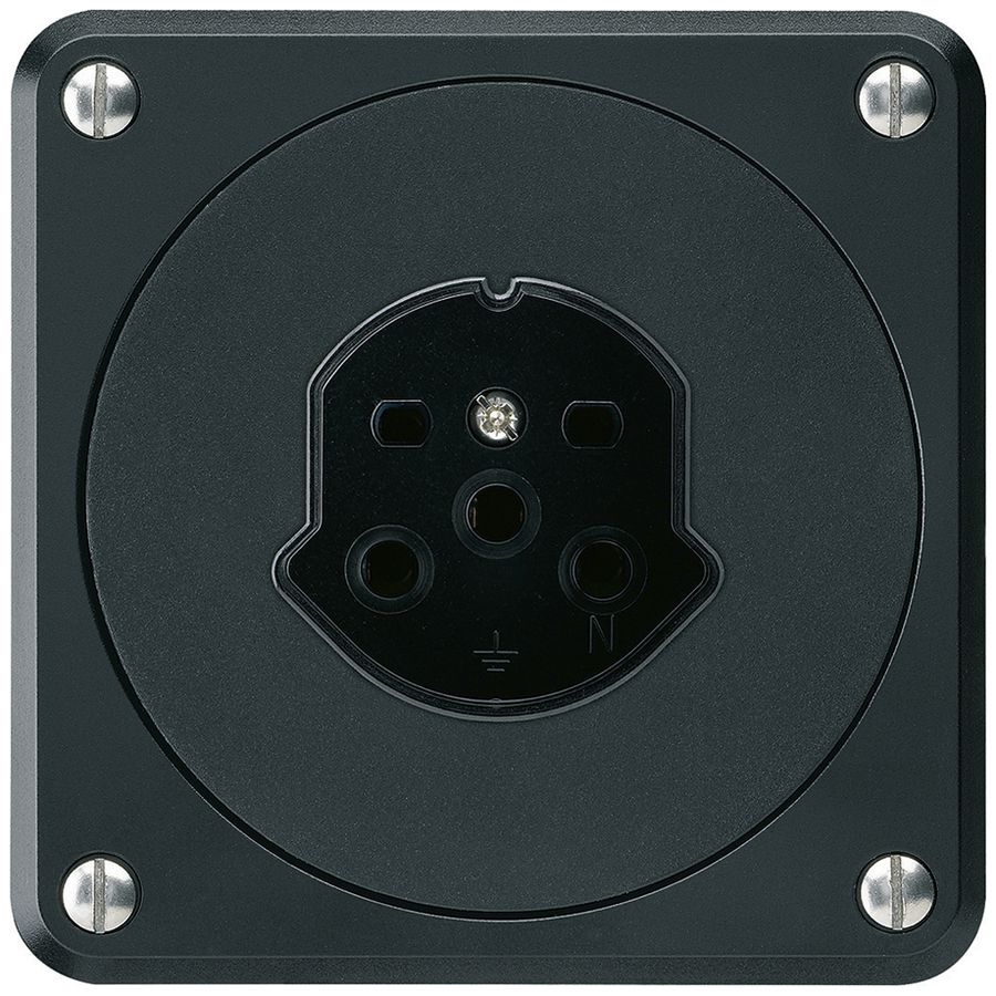 Prise ENC robusto type 15 noir sans clapet pour combinaison