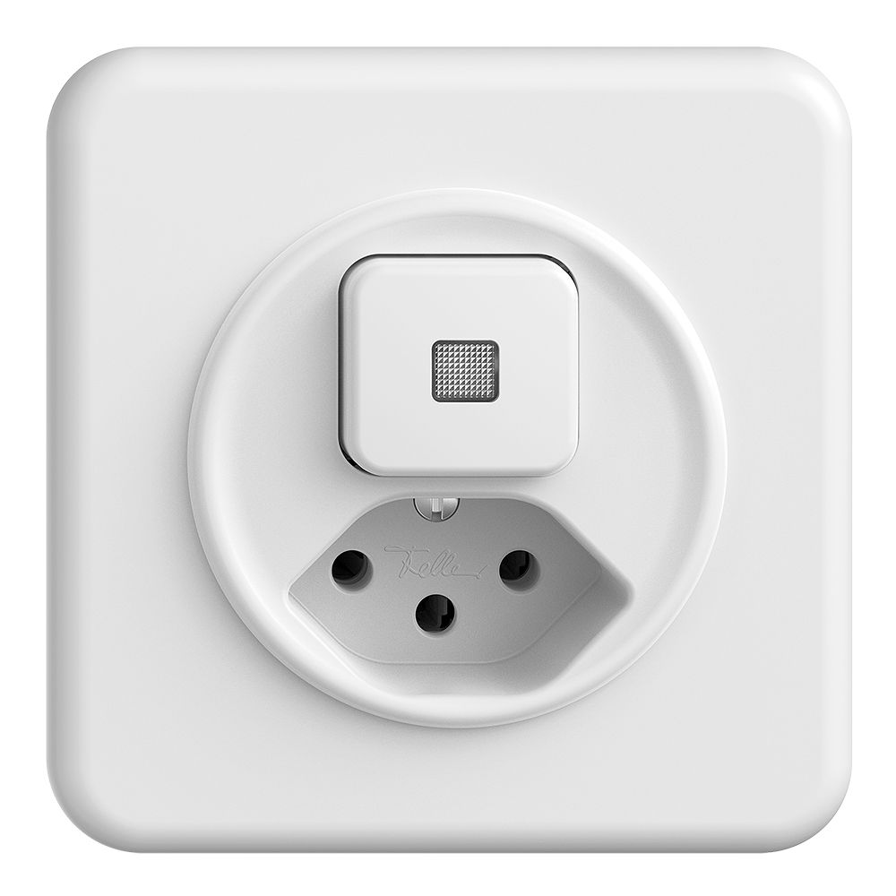 UP-Leuchtkombination A-R/1L+T13 weiss LS STANDARDdue mit Linse, LED gelb