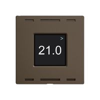 Raumtemperatursensor EDIZIOdue Wiser 230V 5…30°C coffee