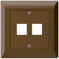 UP-Frontset HMS kallysto.line für 2 Module braun