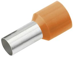 Aderendhülse Cimco 4mm² 12×18mm Kupfer PP orange