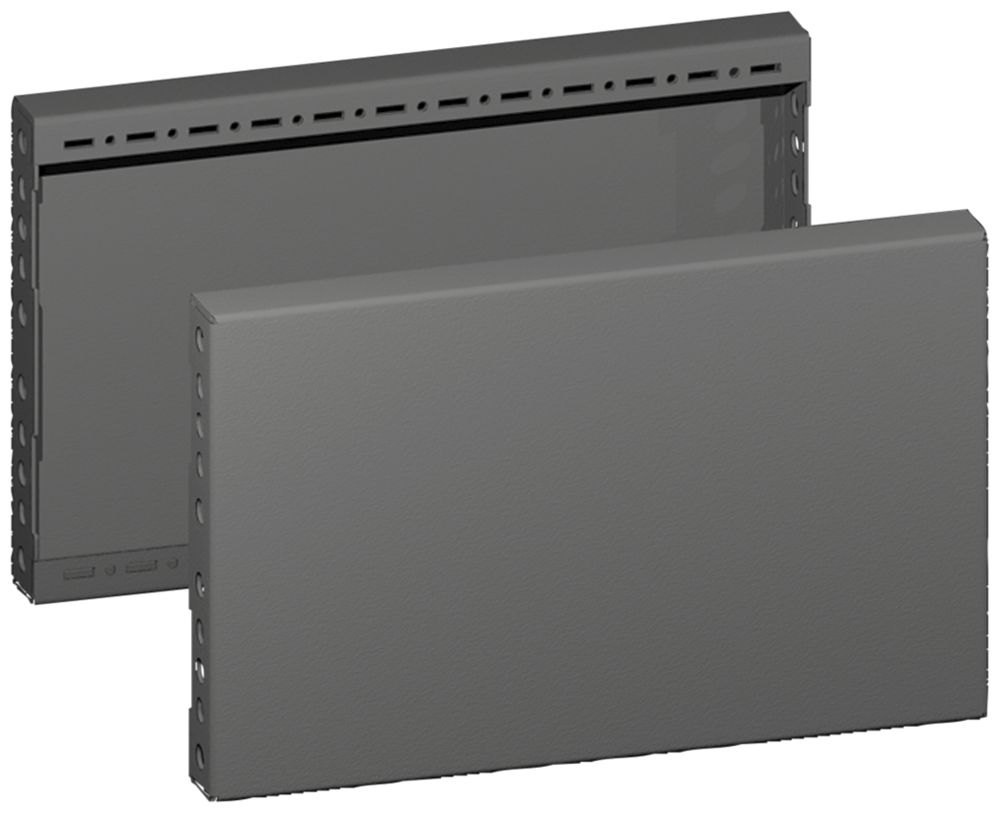 Cache-socle Rittal VX 8660.042 500×200×29mm kit latéral acier noir