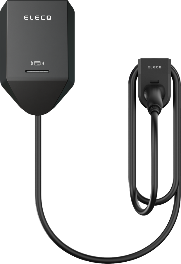 Borne de recharge  Elecq Home 
y compris câble 5m noir