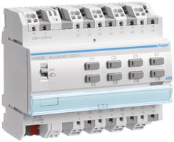 Module de sortie AMD KNX Hager system 16A octuple