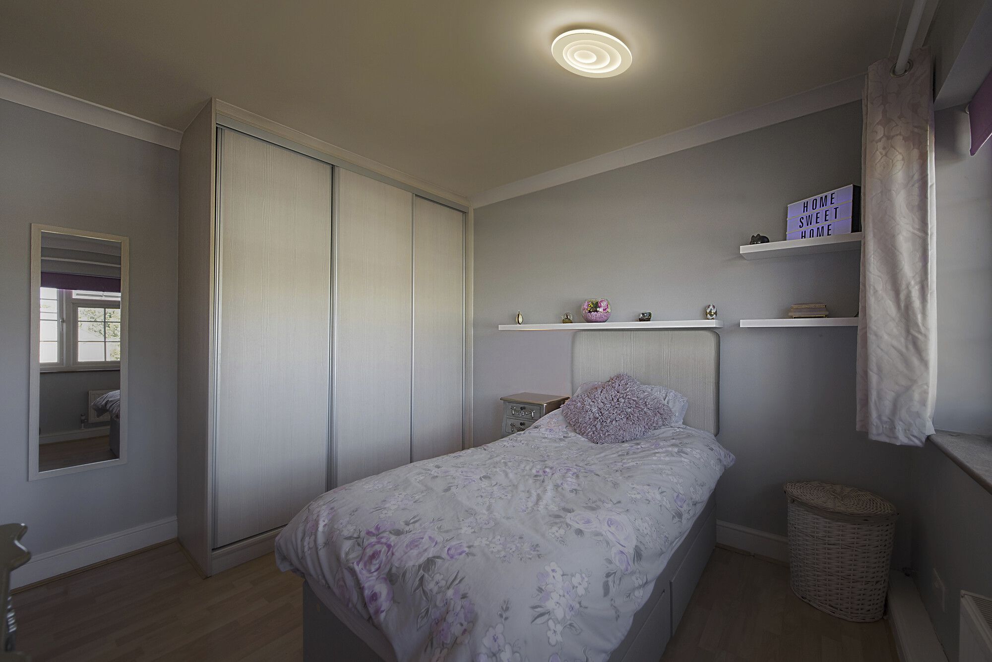 LED-Deckenleuchte LEDVANCE ORBIS SPIRAL Round 38W 1900lm 3000K Ø365mm weiss