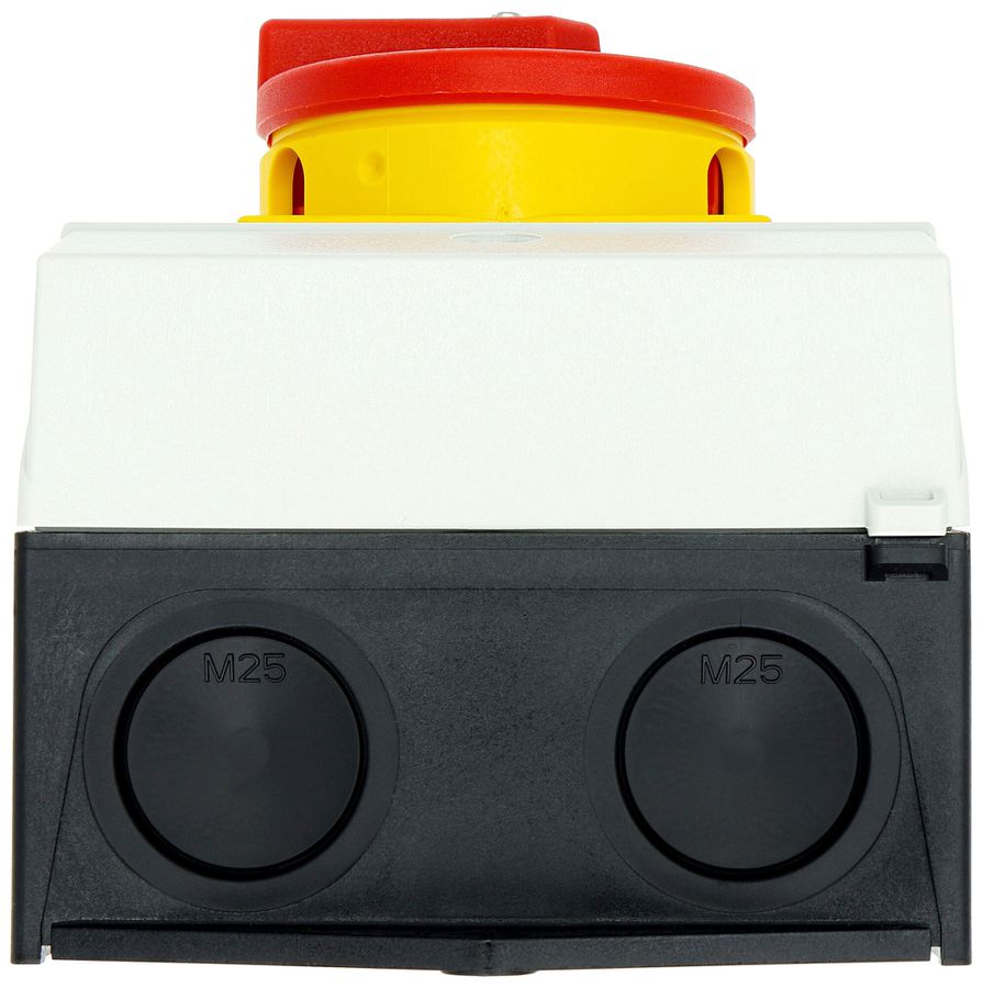 Sectionneur de charge AP Eaton P1-25/I2/SVB/HI11 3P 25A 690V 1NC 1NO IP65 rouge