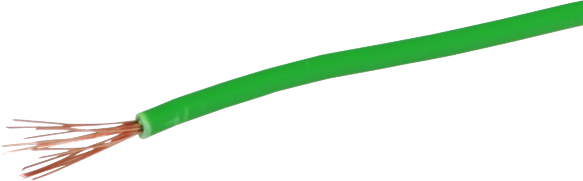 Toron T 0.5mm² vert Eca, Bobine à 200m