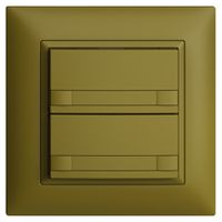 Poussoir KNX RGB ENC EDUE FMI, 250mW, s.LED, papier, 2×poussoir, C.2×T., ov