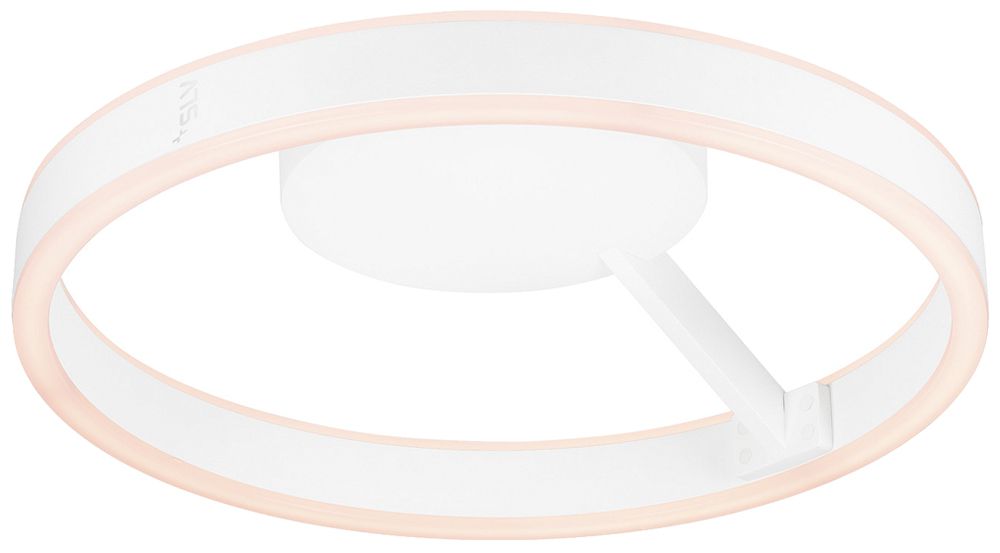 Plafonnier/applique LED SLV ONE 40 CW 14W 450lm 927/930 DALI Ø400 blanc