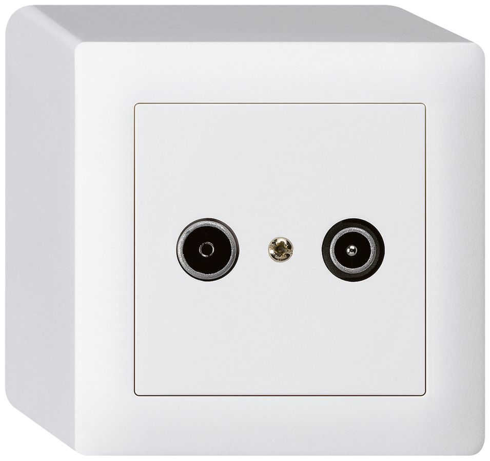 Prise antenne AP kallysto R/TV 11dB 2GHz blanc