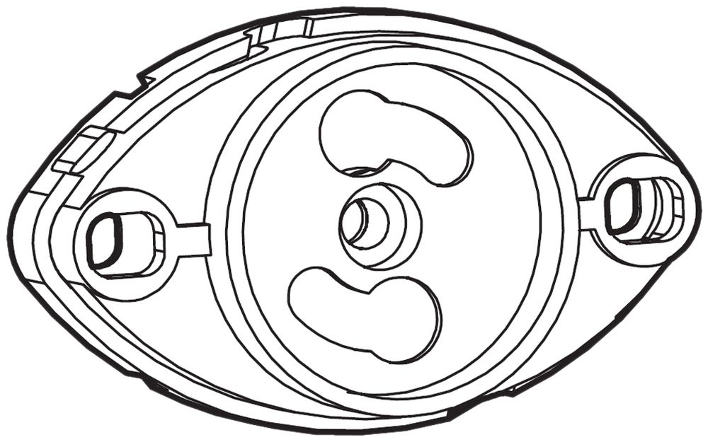 Zoccolo per starter ovale