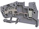 Borne de passage joignable WZ 0.5…4mm² 32A 800V vis ressort 2×1 rail DIN 35mm gr