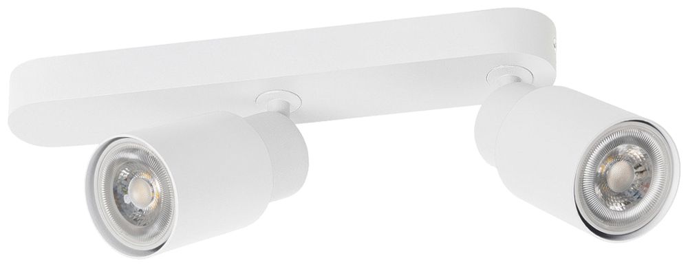 Spot SLV PURI 2.0 Tube CW GU10 2×6W VAR 258×42×138mm blanc