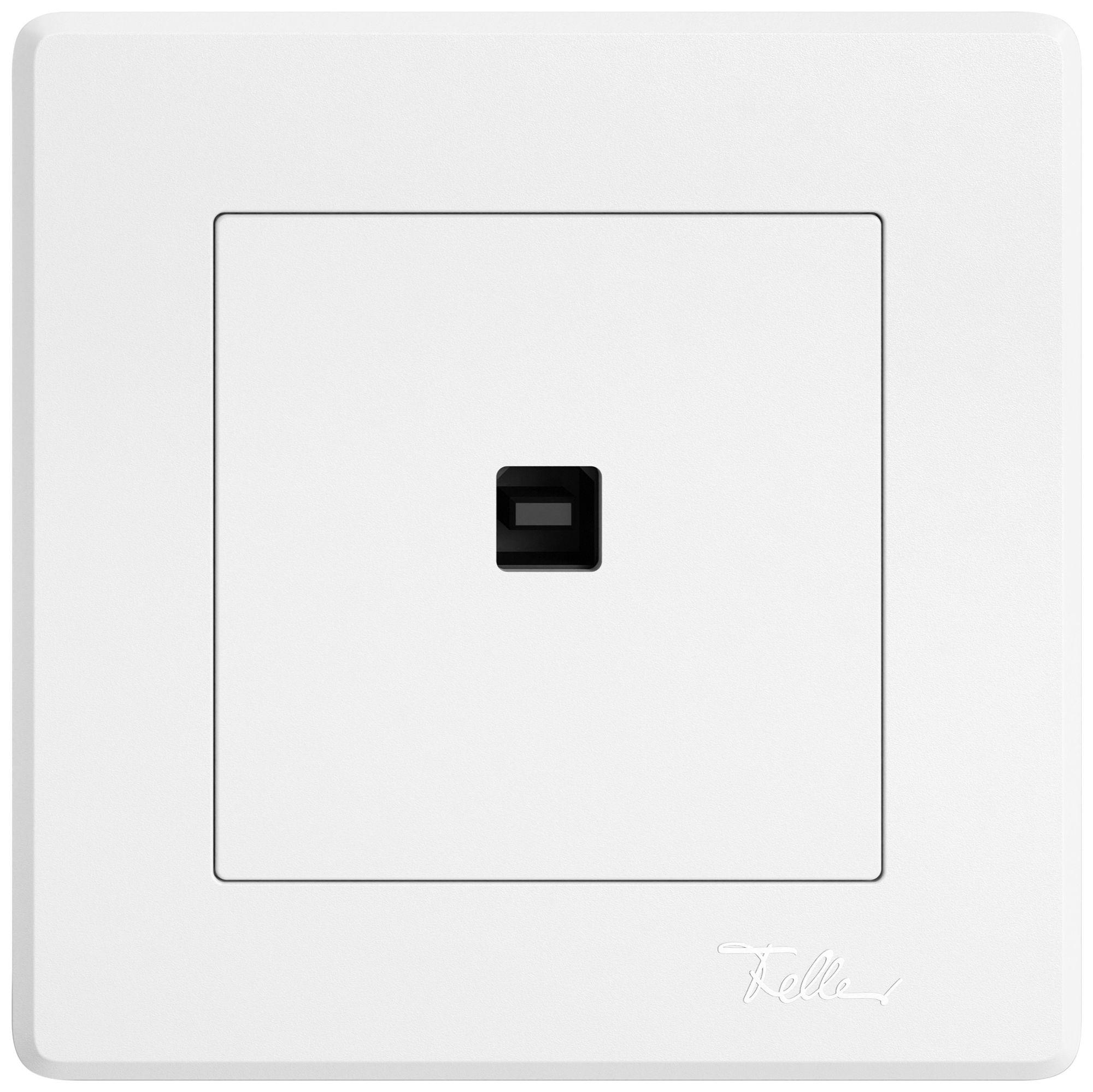 UP-USB-Datenschnittstelle KNX EDIZIO.liv SNAPFIX® USB-Buchse Typ B ws