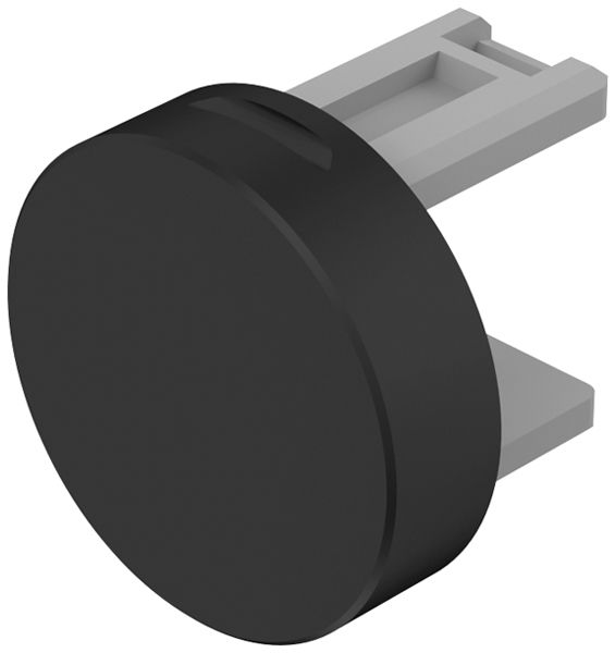 Cofano pressione EAO31 Ø15.2mm opaco, nero