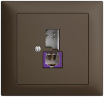 EB-Dose T+T 6P/1×R45 DSL-Breitband EDIZIOdue coffee