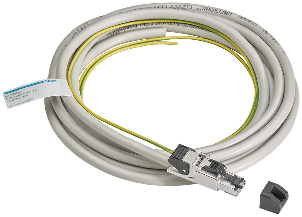 Câble Modbus Hager HTG485H 25m avec blindage