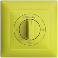 Kit front.0-Manuale-0-Aut.EDIZIOdue lemon 88×88mm pour interr.rot