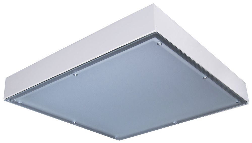 LED-Leuchte DOTLUX QUADGUARDdali, 650×650mm 200W 4000K IP65 DALI