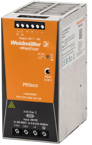 Schaltnetzgerät Weidmüller Connect Power PRO ECO3 240W 24V 10A