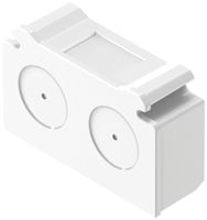 Capot de fermeture SLV Easylight EC matière synthétique 65.3×41.2×16.2mm blanc