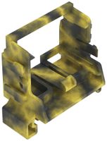 Adaptateur de fixation WAGO 221 sans décharge de traction 10L×4mm² DIN35 gr/jn