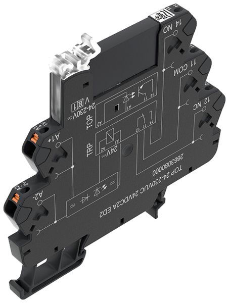 Halbleiterrelais WM TOP ED2 NO Transistor bipolar 21.6…253VUC 0.1A/48VDC push-in