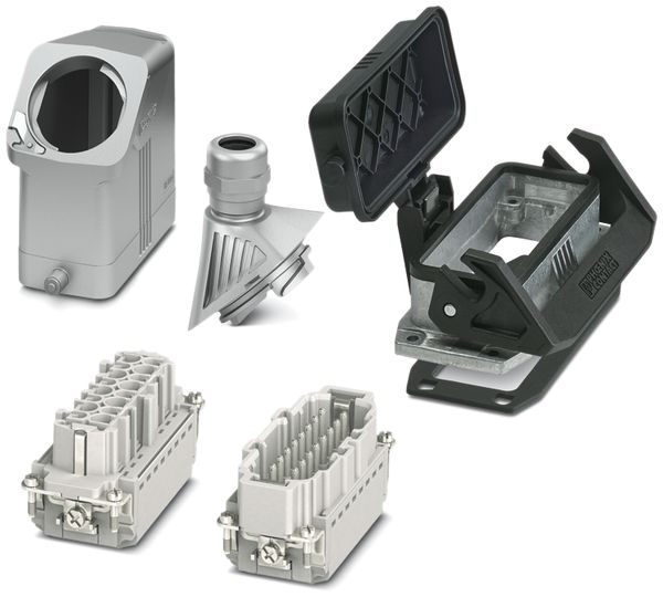 Steckverbinder-Set EVO-B16PT-BWSC-HH-M25ELC-AL