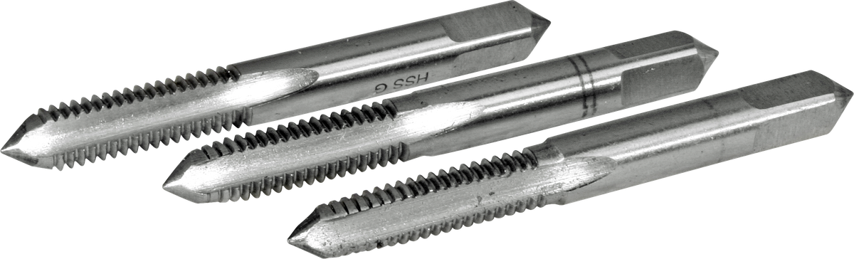 Gewindebohrer HSS 3-teilig M6