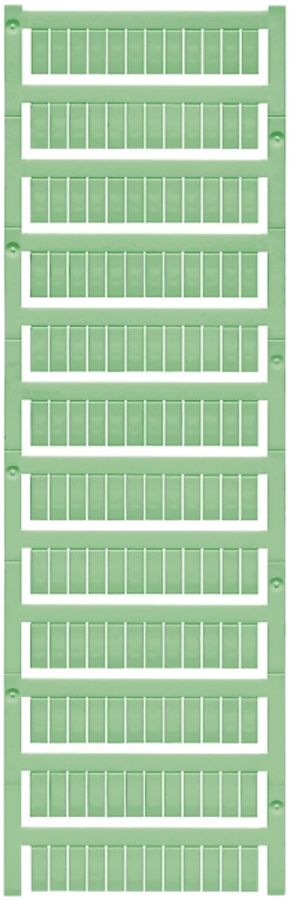 Klemmenmarkierer Weidmüller MultiCard WS 12×6mm PA66 grün
