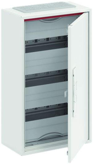 AP-Kleinverteiler ABB CA 13V, 1-Feld 3-reihig 36TE, Tür