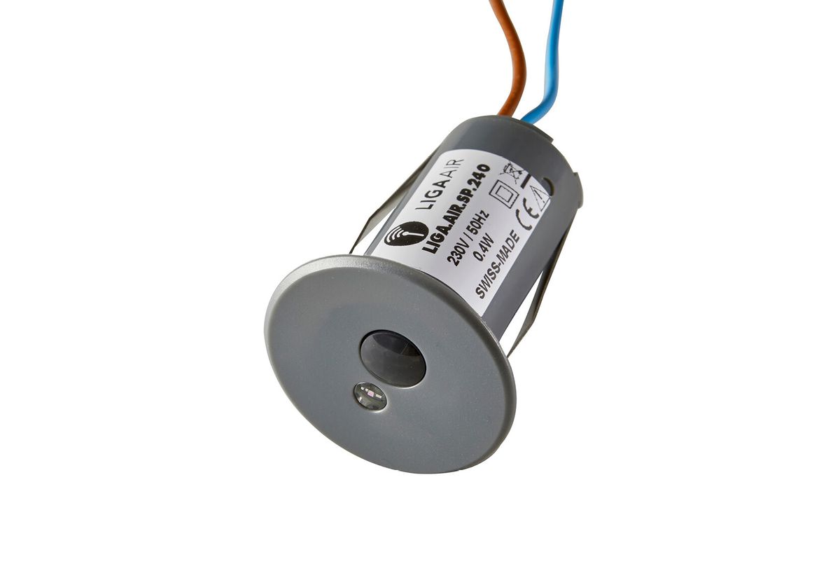 Casambi Bewegungsmelder SP.240.G+ 240V PIR LUX grau