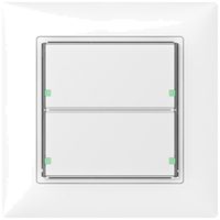 UP-Taster SIDUS 2/4 mit LED weiss