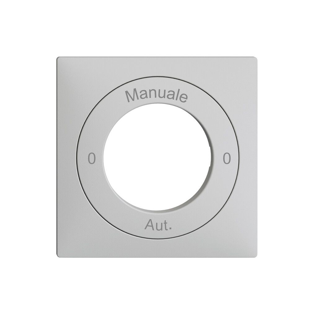 Kit front. 0-Manuale-0-Aut.grc EDIZIOdue 60×60mm pour interr.rot