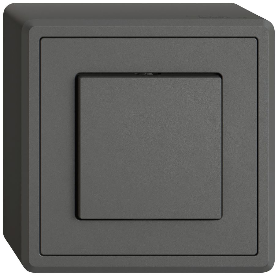 Interruttore a pulsante AP EDIZIO.liv SNAPFIX® 3/2L grs