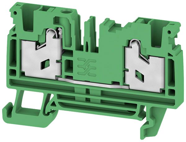 Borne de passage joignable WM S2C 4mm² 32A 1000V ressort 2×1 DIN35 vt