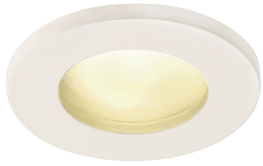 EB-Deckenleuchte SLV DOLIX OUT ROUND GU10 50W IP65/20 EB-Ø68mm weiss