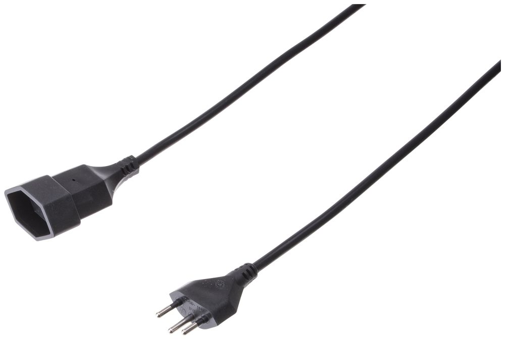 Verlängerung MH T12/T13 3m Td 3×1.5mm² schwarz