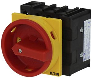 Sectionneur de charge INC Eaton P1-40/EA/SVB/N/HI11 4P 40A 690V IP65 rouge