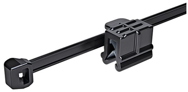 Clip d'arrêt avec collier EdgeClip T50ROSEC22, latérale à plomb 1…3mm PA66W
