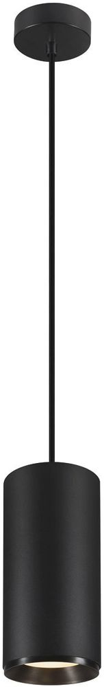 LED-Pendelleuchte SLV NUMINOS PD PHASE XL 36W 3530lm 3000K 24° schwarz