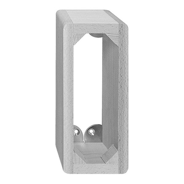 Cadre AP bois dur 3×1 laqué 210×90×60mm pour combinaison ENC