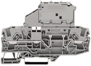 Borne de sécurité WAGO 2L pour fusible G 1/4×11/4